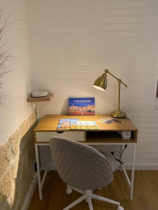 Charmant Appartement - Proche Chateau Cite Carcassone Kültér fotó