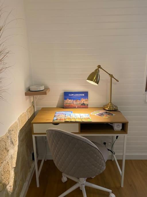 Charmant Appartement - Proche Chateau Cite Carcassone Kültér fotó